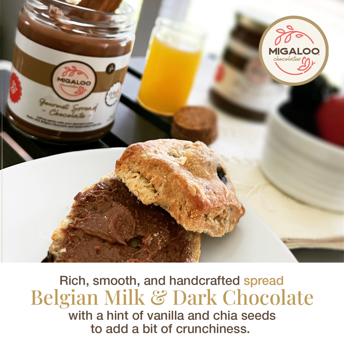 Gourmet Spreadable Chocolate